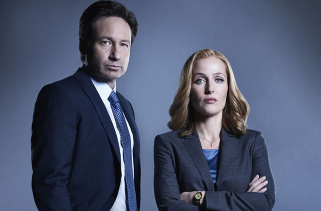 Gillian Anderson y David Duchovny